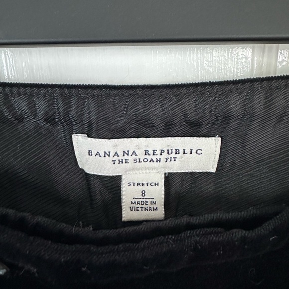 Banana Republic Sloan Fit Velvet Trouser - Picture 3 of 5